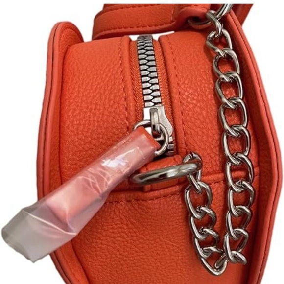 Betsey Johnson Orange Pumpkin Crossbody Bag - Picture 4 of 8